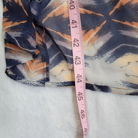 Roffe Accessories Lightweight Kimono Robe Swim Cover Up Multicolor Print 1 Size - Picture 9 of 9